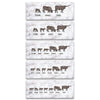 Longhorn Family Personalized Stretched Canvas - Small