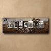 Horse Welcome Letters Personalized Wall Art