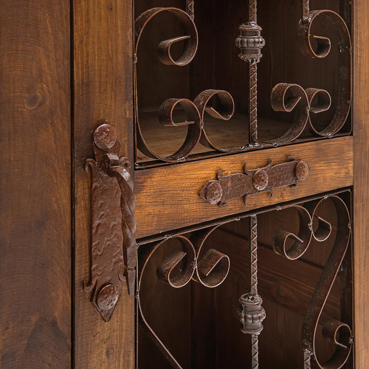 Santa Fe Scrolls Cabinet