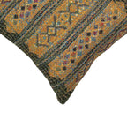 Tribal Stripes Oblong Accent Pillow - Green