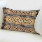 Tribal Stripes Oblong Accent Pillow - Black - OUT OF STOCK UNTIL 09/11/2026