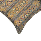 Tribal Stripes Oblong Accent Pillow - Black - OUT OF STOCK UNTIL 09/11/2026