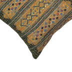 Tribal Stripes Square Accent Pillow - Green - OUT OF STOCK UNTIL 10/07/2026
