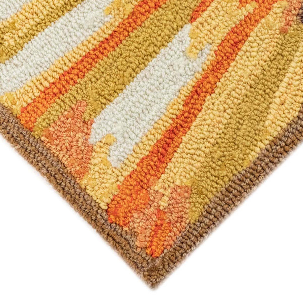 Sunflower Sunburst Floor Mat - 3 Ft. Round