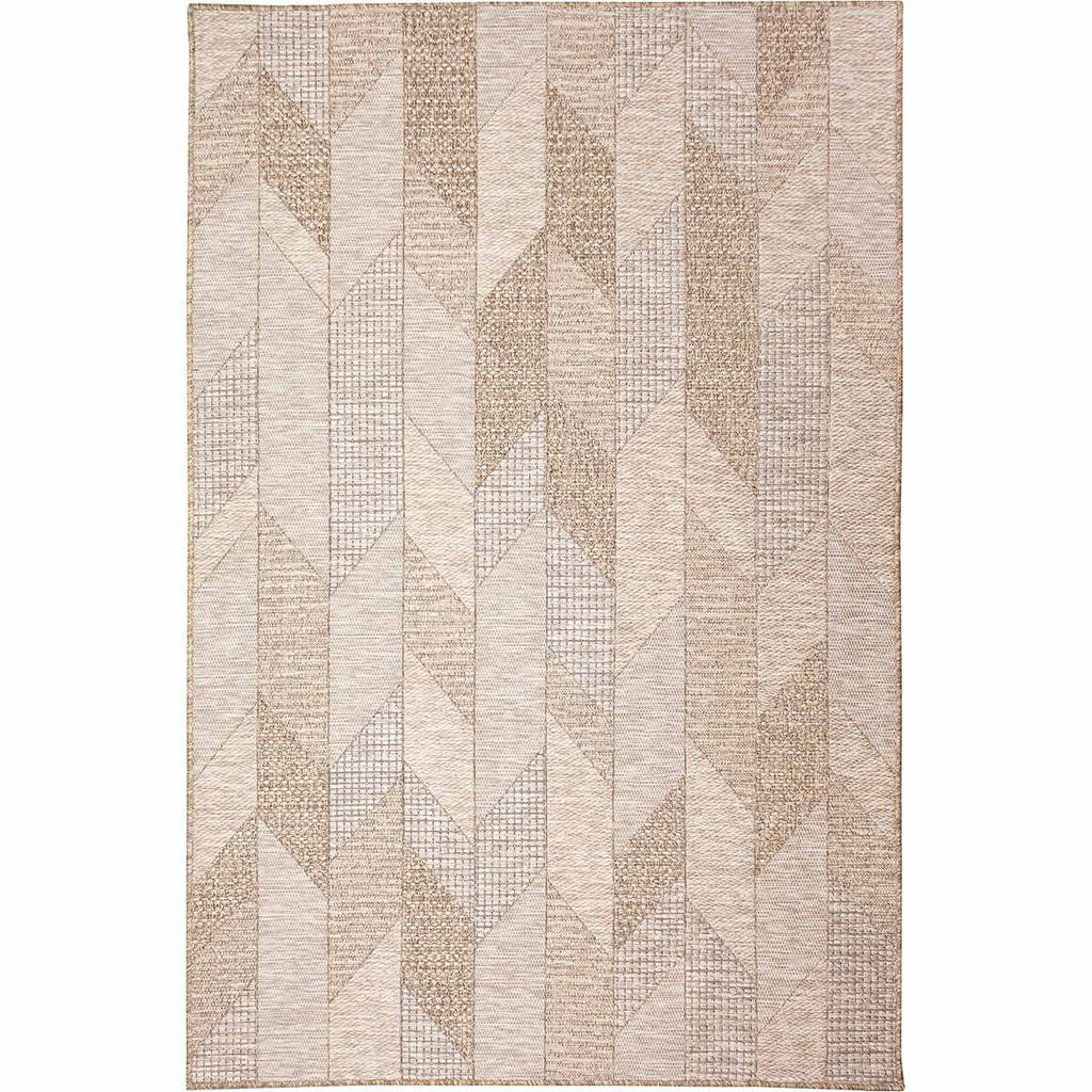 Sandy Chevrons Indoor/Outdoor Rug - 3 x 5
