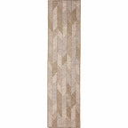 Sandy Chevrons Indoor/Outdoor Rug - 2 x 8