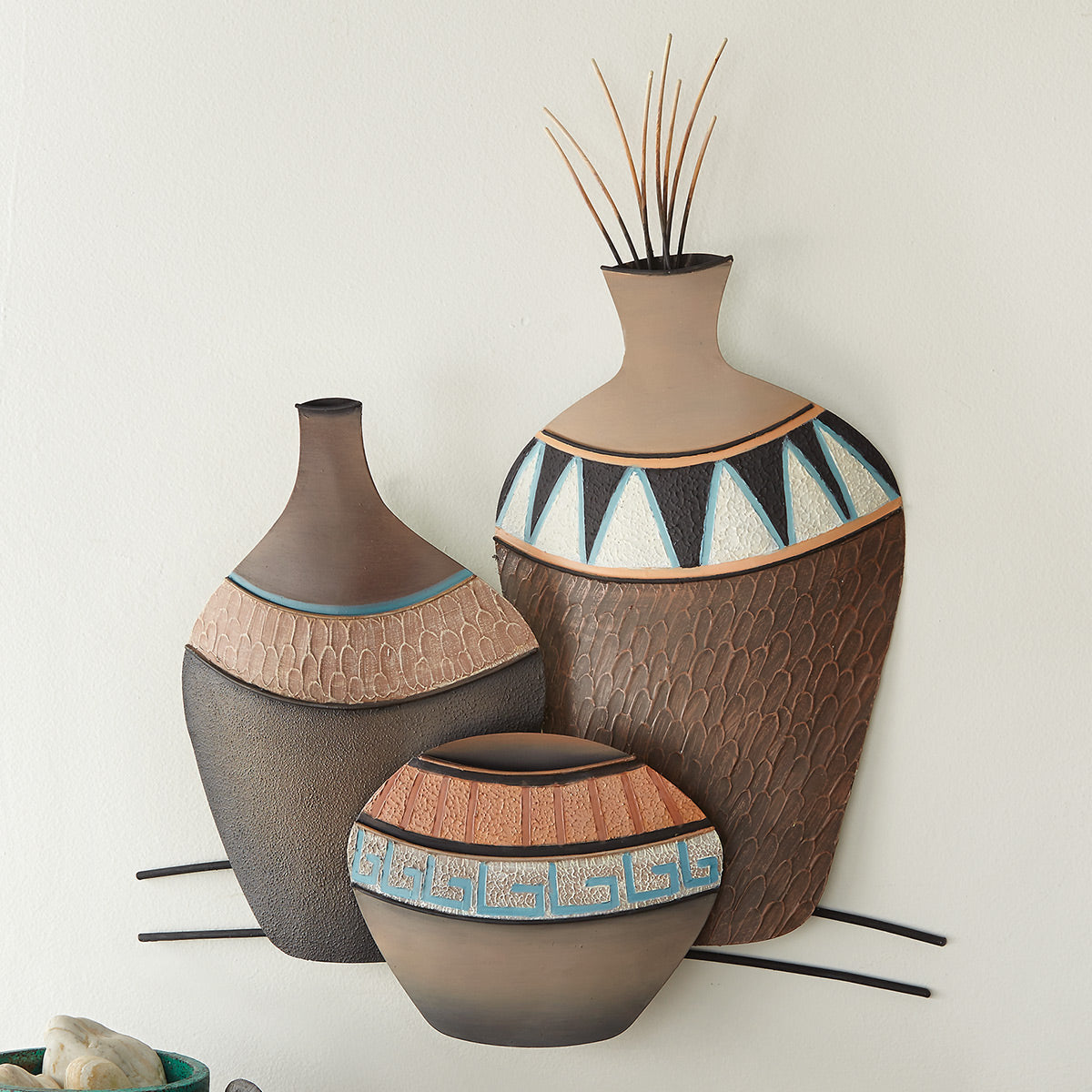 Sonoran Pottery Metal Wall Art