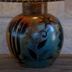 Desert Oasis Clay Table Lamp