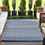 Avandaro Blue Indoor/Outdoor Utility Mat - 6 x 9