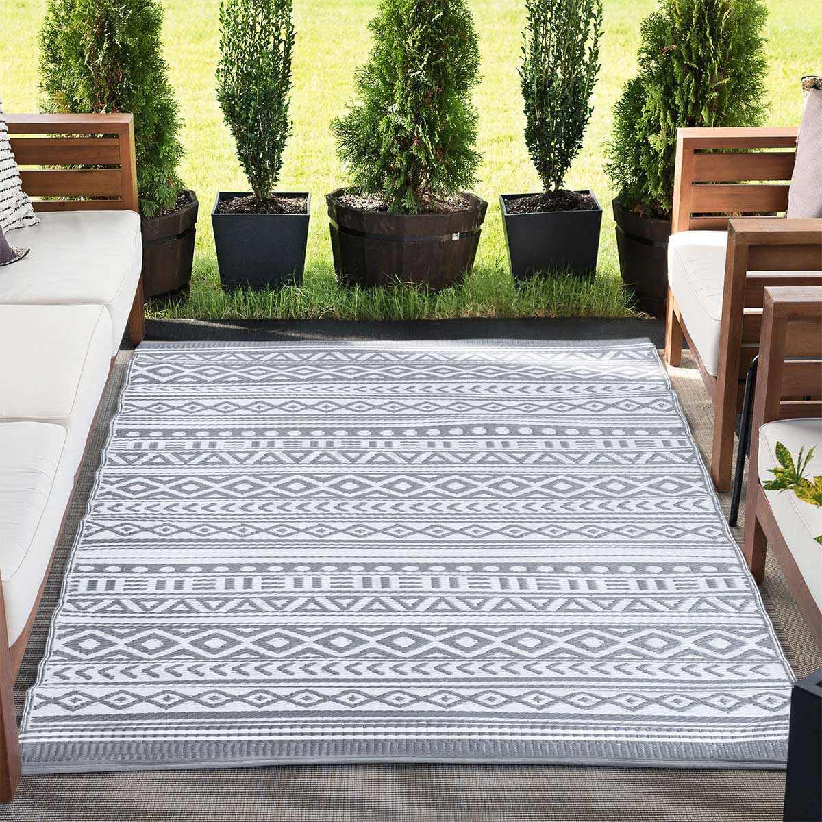 Avandaro Gray Utility Mat Collection