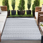 Avandaro Gray Indoor/Outdoor Utility Mat - 5 x 7