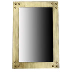 Gray Antique Mirror