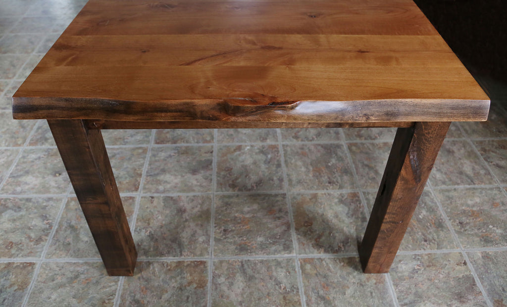 Missoula Live Edge Dining Table & Chair Set (5pcs)