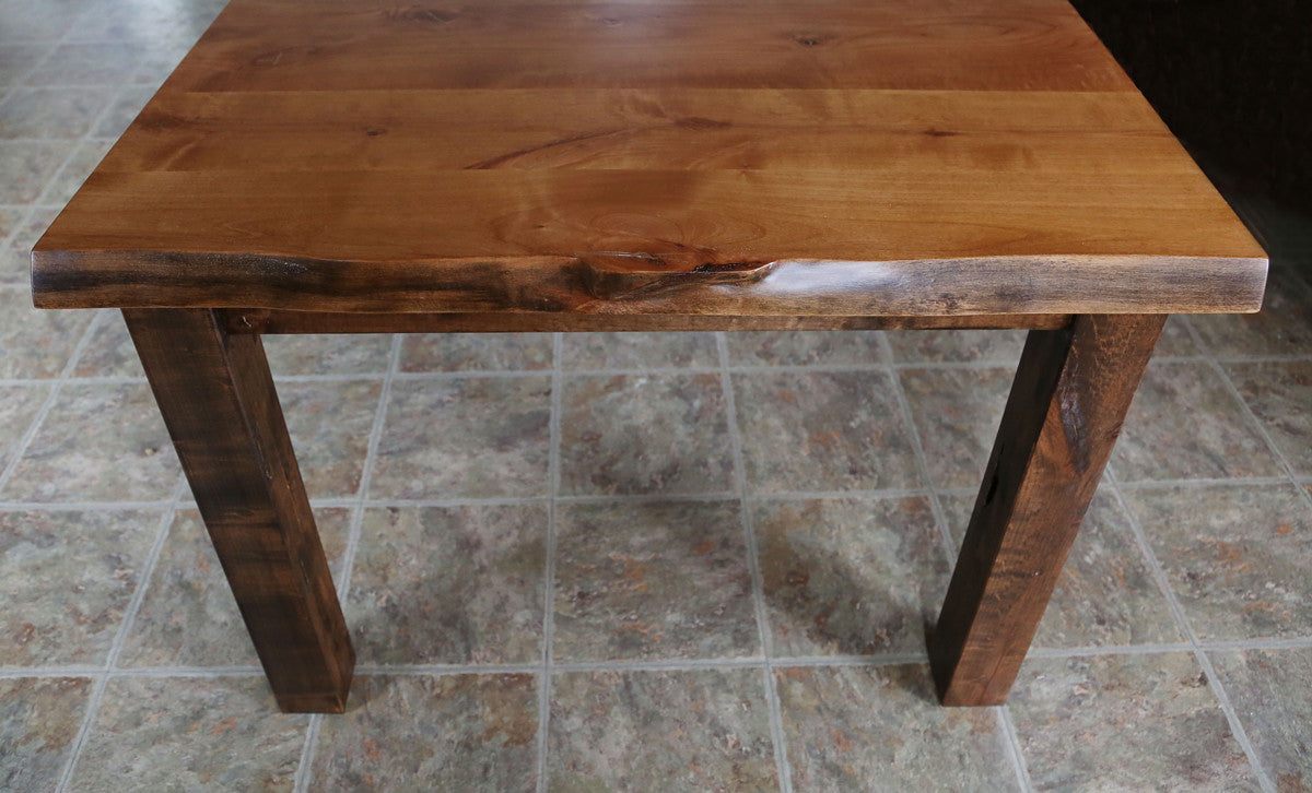 Missoula Live Edge Dining Table & Chair Set (5pcs)