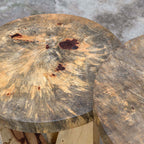 Tamarind Nesting Natural Tables - Set of 2