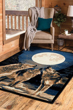 Three Wolves Rug