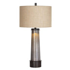 Western Tower Table Lamps with Nightlight - Set of 2