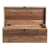 Rustic Wood Storage Chest