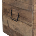 Rustic Wood Storage Chest