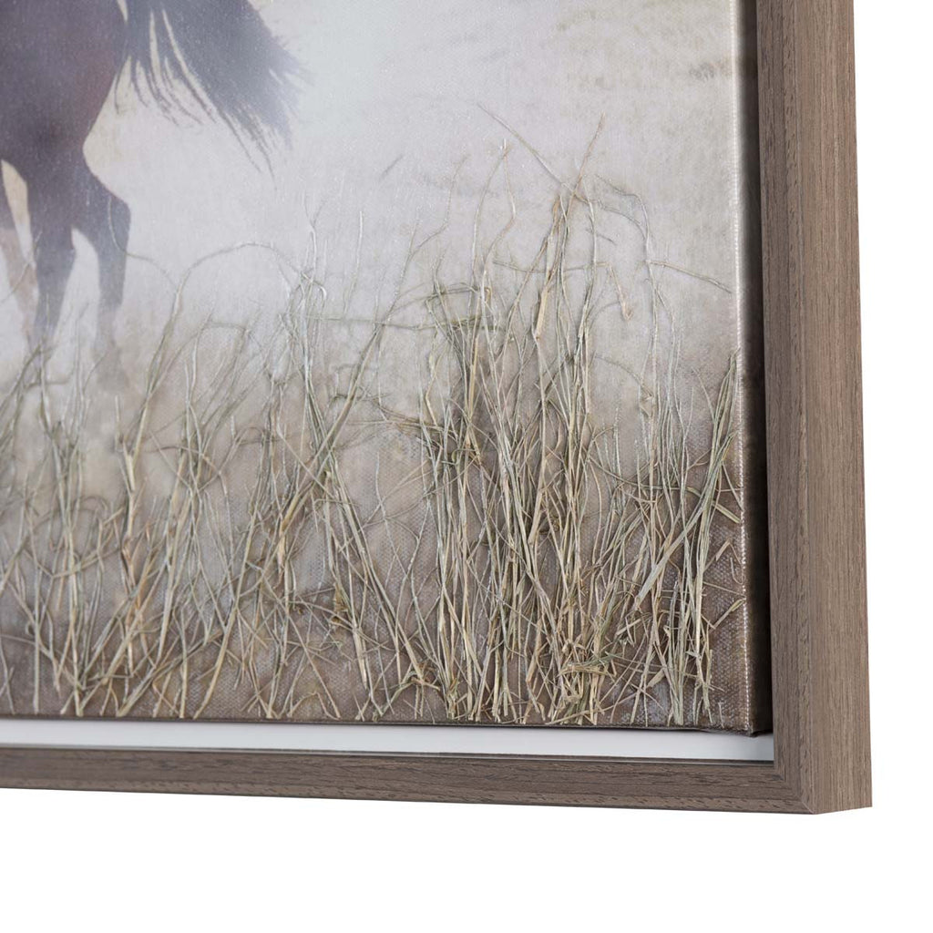 Misty Stampede Wall Art