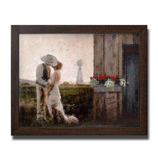 Prairie Romance Framed Print