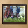 Personalized Boot Love Framed Wall Art