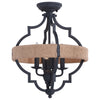 Bradley Semi-Flush Mount Ceiling Light