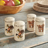 Boots & Saddle Salt & Pepper Shakers