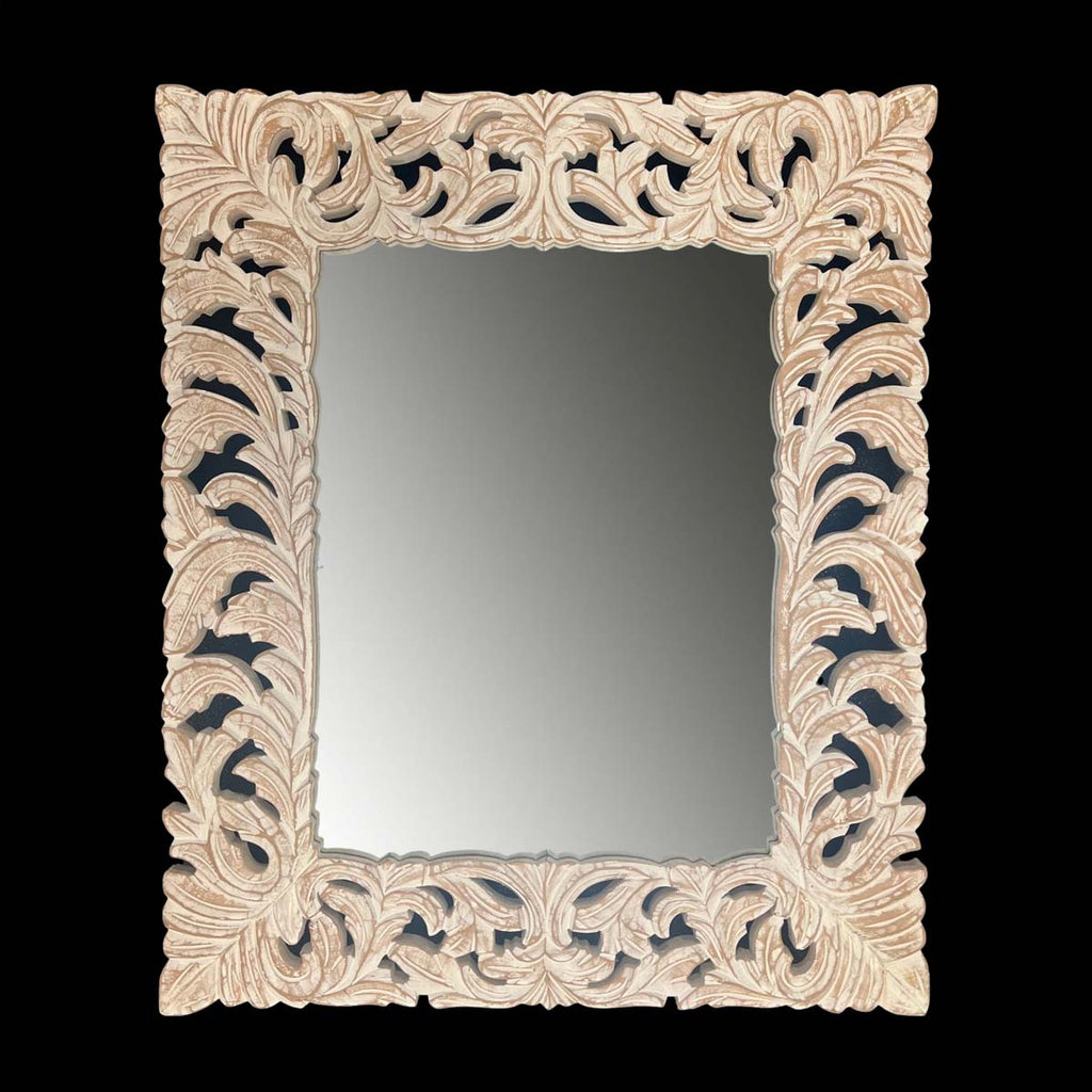 Leafy Artisan Wall Mirror