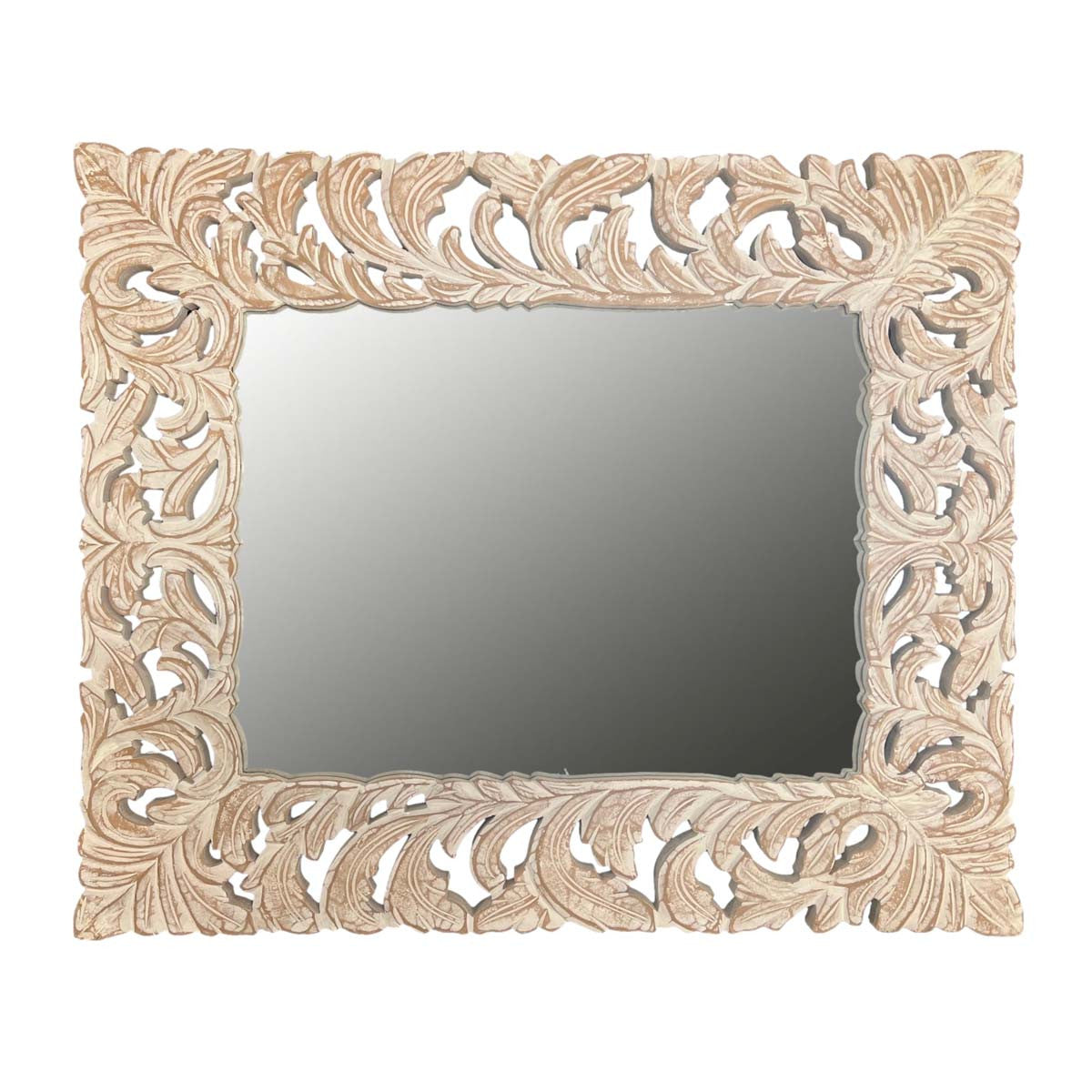 Leafy Artisan Wall Mirror
