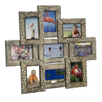 Vintage Driftwood 9-Photo Wall Frame