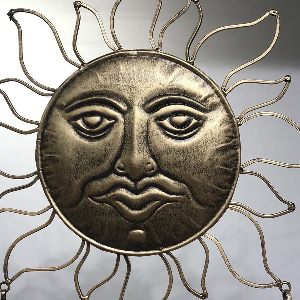 Gold Sunburst Bell Chime