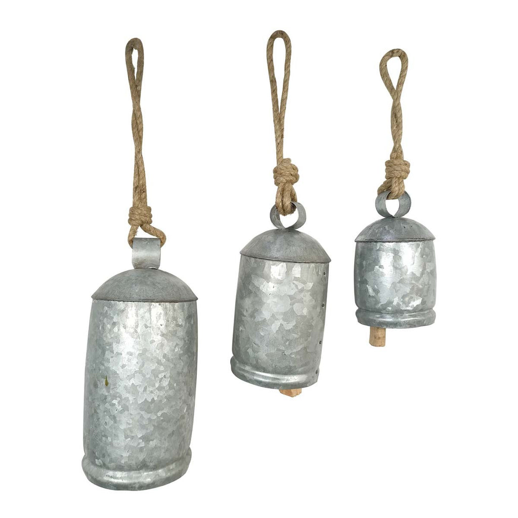 Rustic Harvest Cowbells - Set of 3
