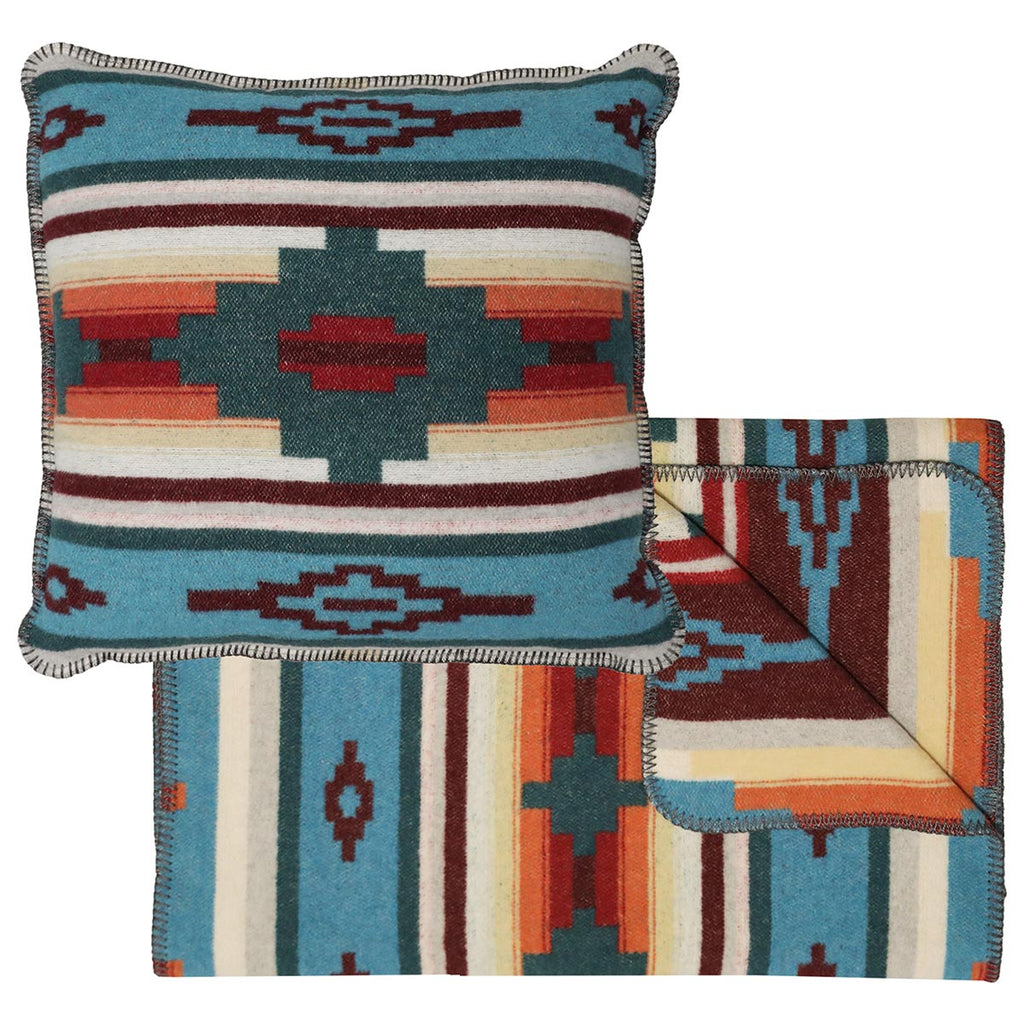 Crystal Creek III Bed Scarf & Pillow Set - King