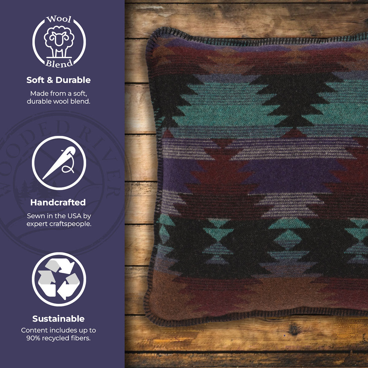 Painted Desert III Accent Pillow