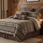 Heavenly Espresso Tailored Bedskirt - Cal King