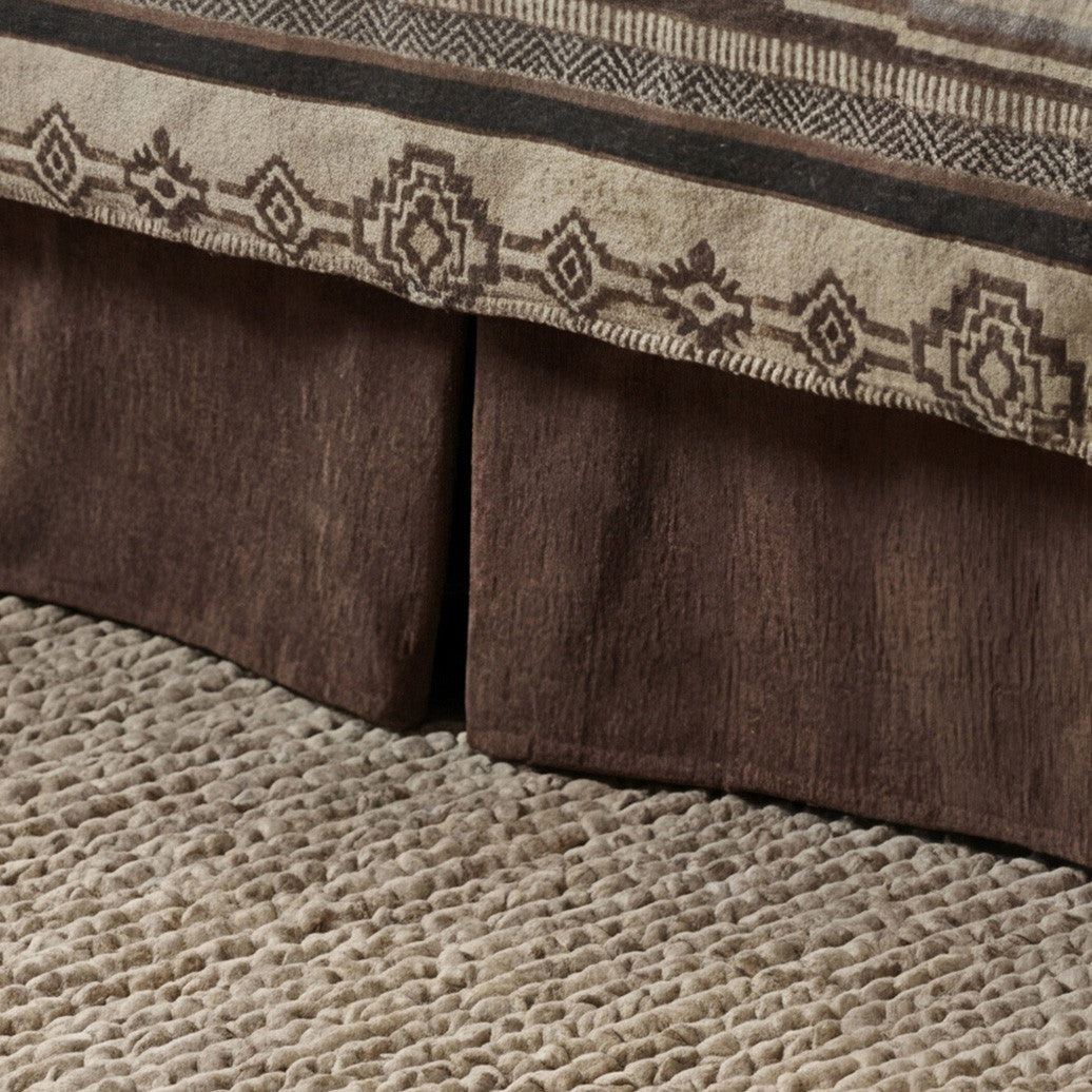 Heavenly Espresso Tailored Bedskirts