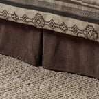 Heavenly Espresso Tailored Bedskirt - Full