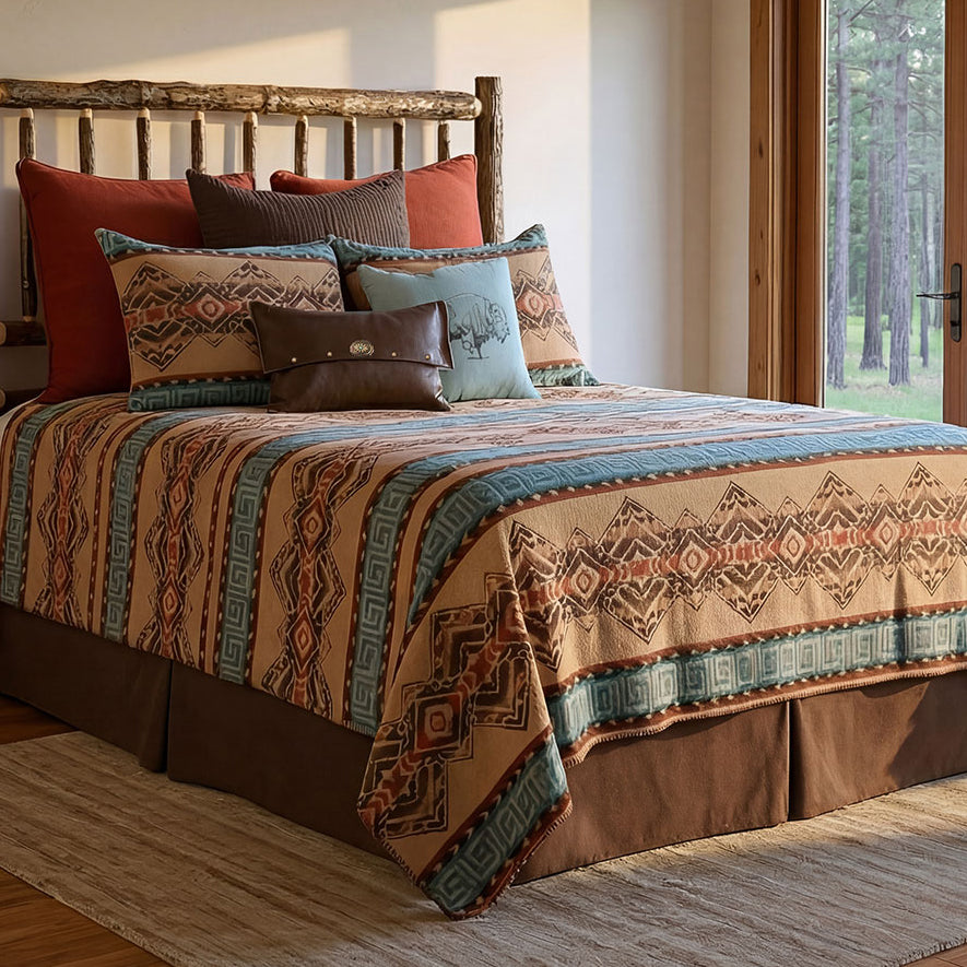 Bison Ridge III Value Bed Set - Super Queen