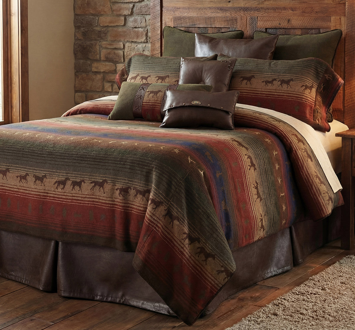Mustang Canyon II Tailored Bedskirts