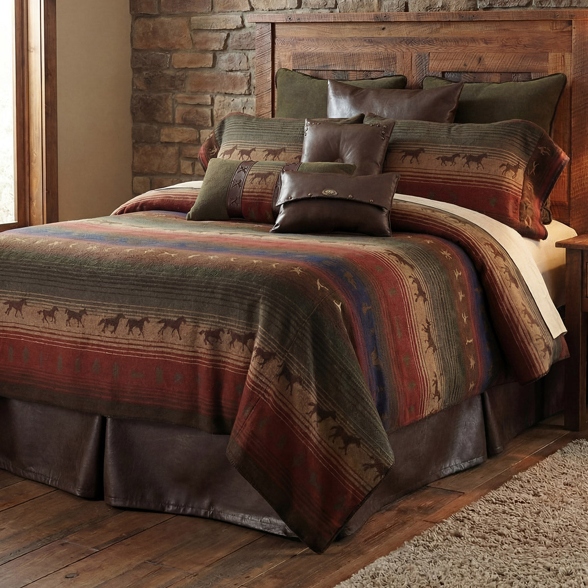 Mustang Canyon III Pillows & Shams