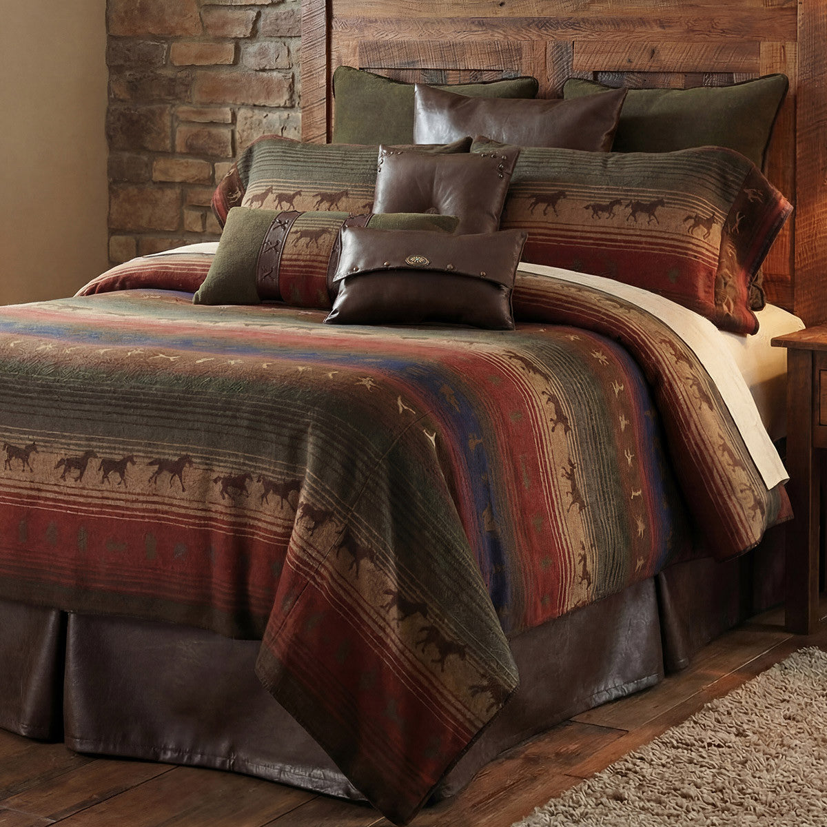Mustang Canyon III Pillows & Shams