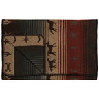 Mustang Canyon III Bed Scarf - King