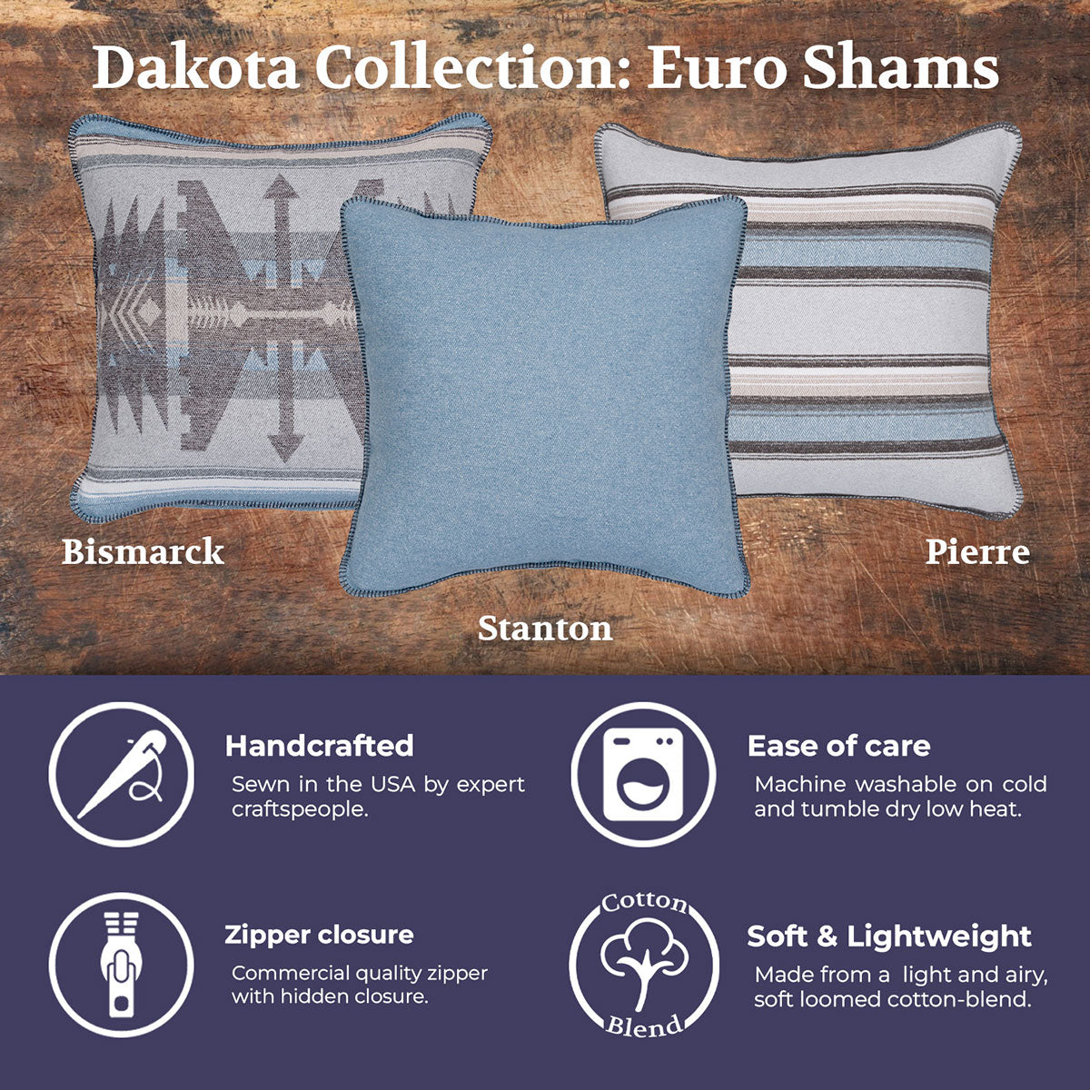 Dakota Stanton Pillows & Shams