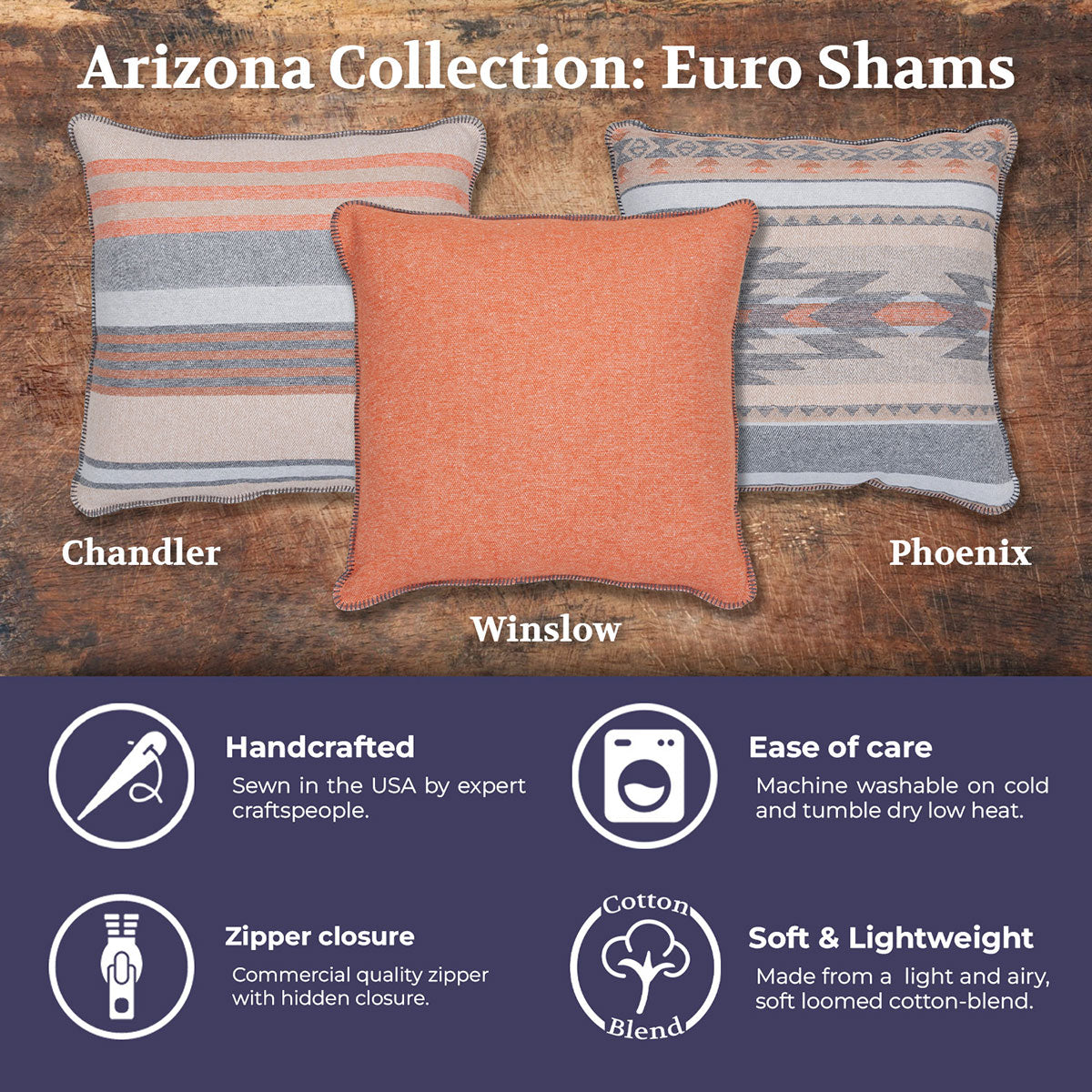 Arizona Winslow Pillows & Shams