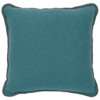 Solid Turquoise Square Pillow