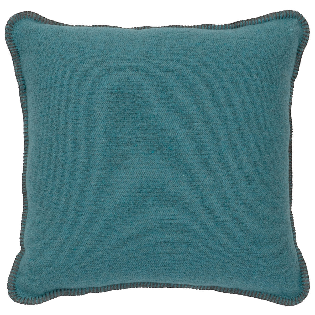 Solid Turquoise Square Pillow