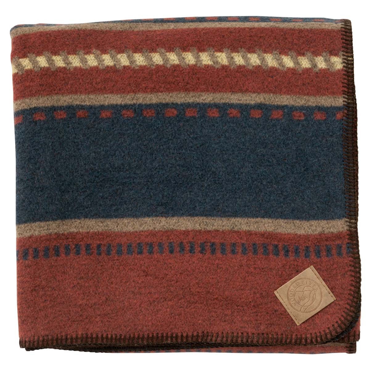 Timber Trails Striped Throw