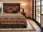 Hitchin' Post Desert Bedskirt - Queen