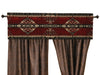 Gallop Claret Valance